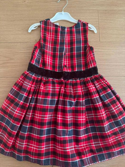 Коледна рокля 110 (4-5 год)