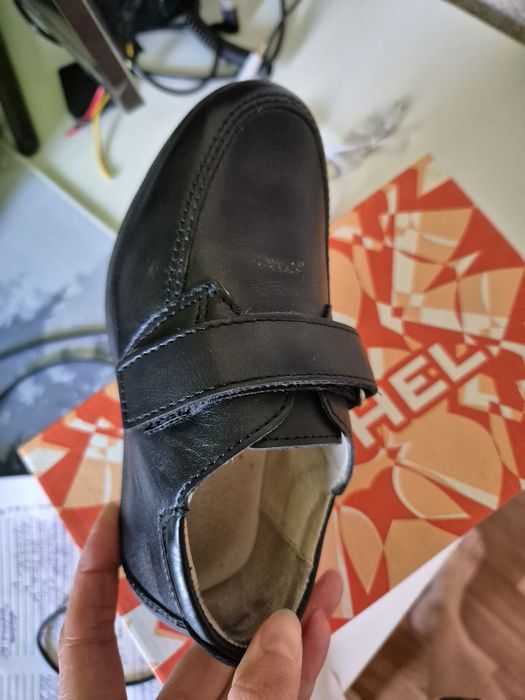 Туфли детские кожаные