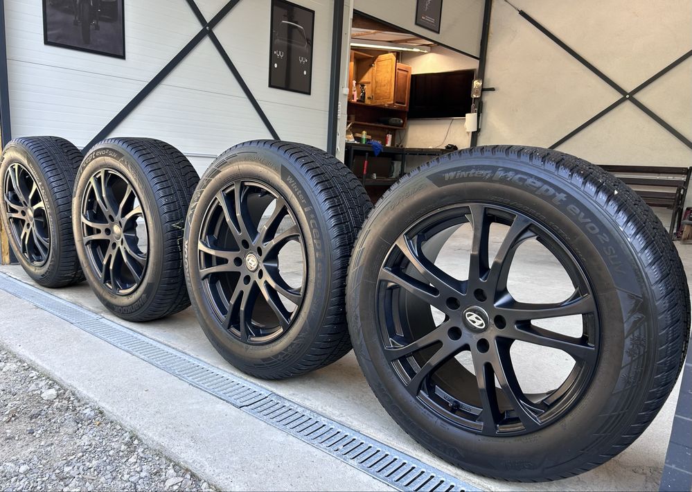18 джанти 5х114.3 със зимни гуми 235/60/18 Hankook Hyundai, Kia,Toyota