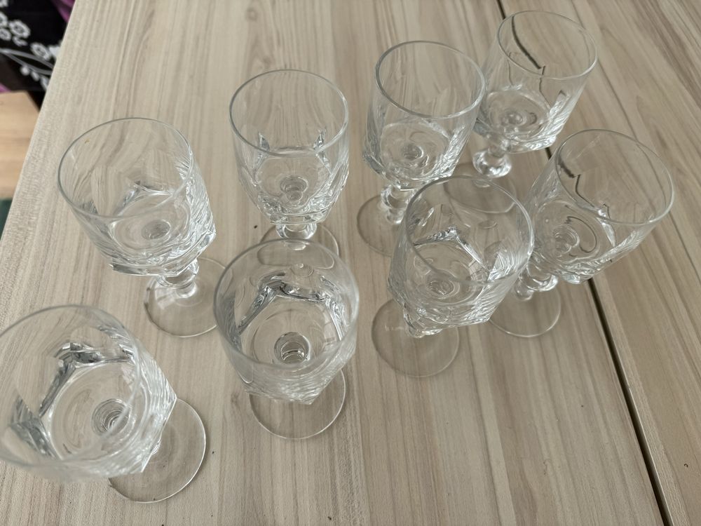 Кристални чаши за ракия и вино