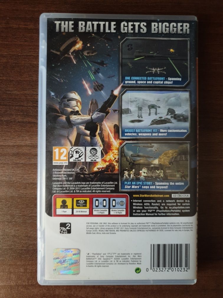 2 Jocuri Star Wars PSP/Playstation Portabil