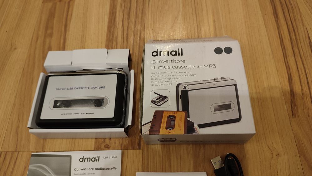 Convertire transfer casete audio MP3 Nou