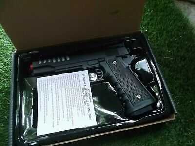 Pistol MANUAL MODIFICAT!! 1.3J Co2 gaz arc nou AIrSoft 6mm METAL