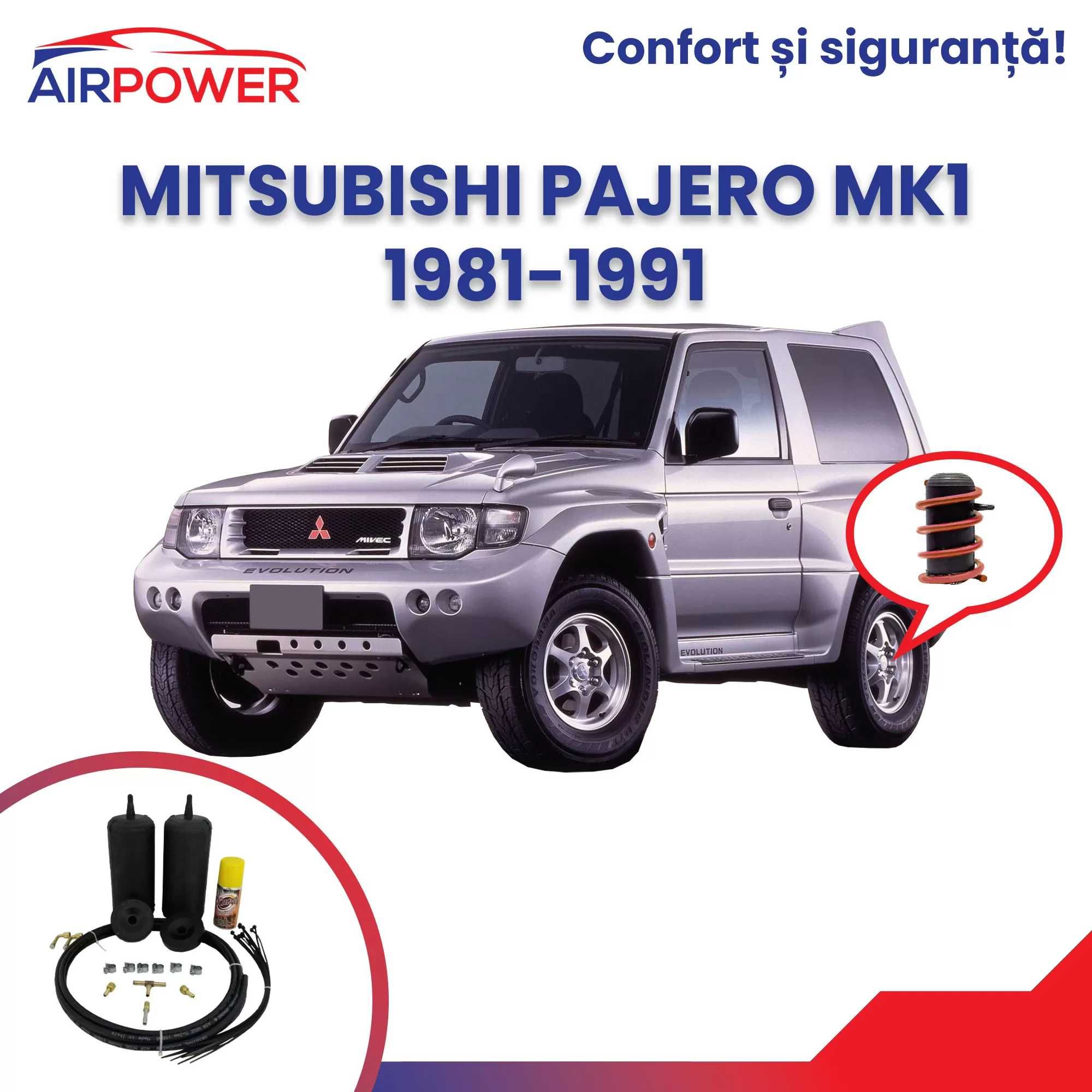 Perne auxiliare, perne auto pneumatice, Mitsubishi Pajero.