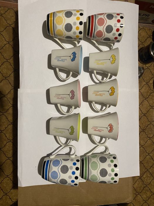 Чайные кружки набор 4 и 6 штук