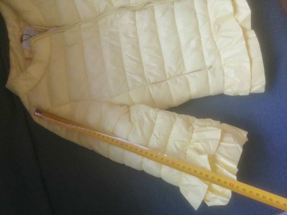 Ново модерно яке в жълто с ръкав 7/8