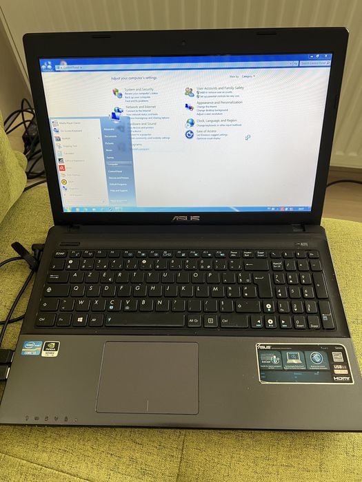 Laptop Asus 15.6”, Intel i3, 6GB, 500GB, GeForce 610M