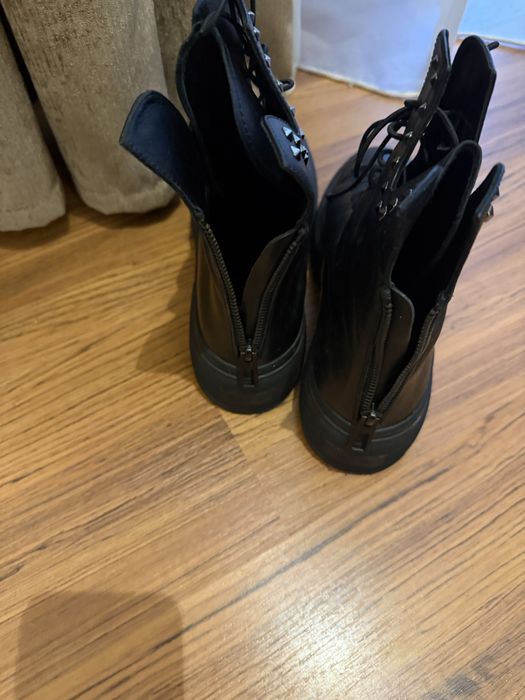 Ghete Musette piele 39