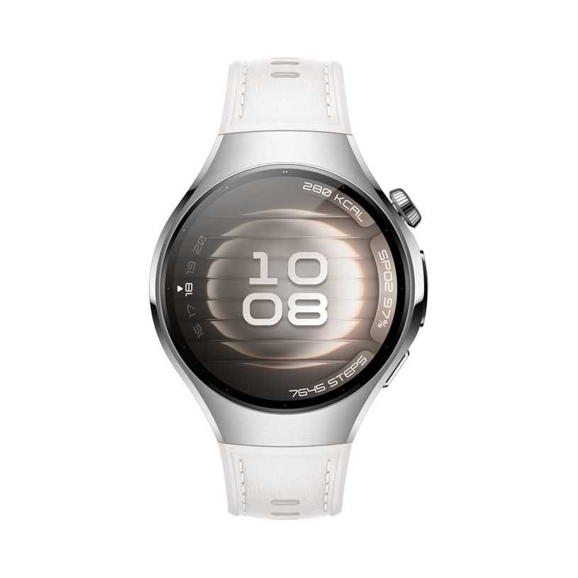 НОВ! 2 Години Гаранция! HUAWEI Watch 5 LTE 42mm White + Black Strap