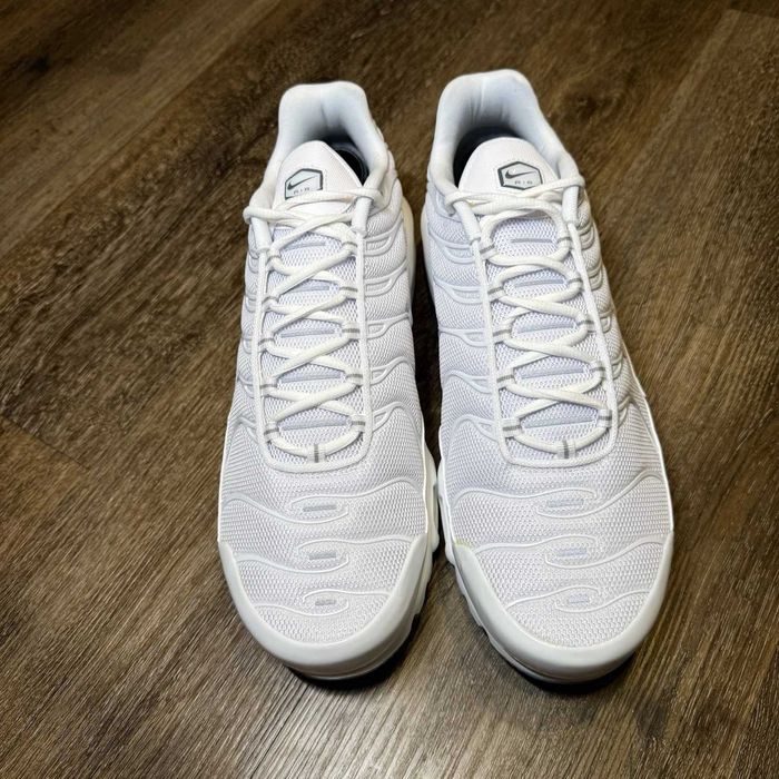 Nike Air Max TN PLUS Triple White (от/до 36-46н)