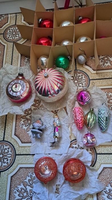 Ёлочные игрушки  СССР