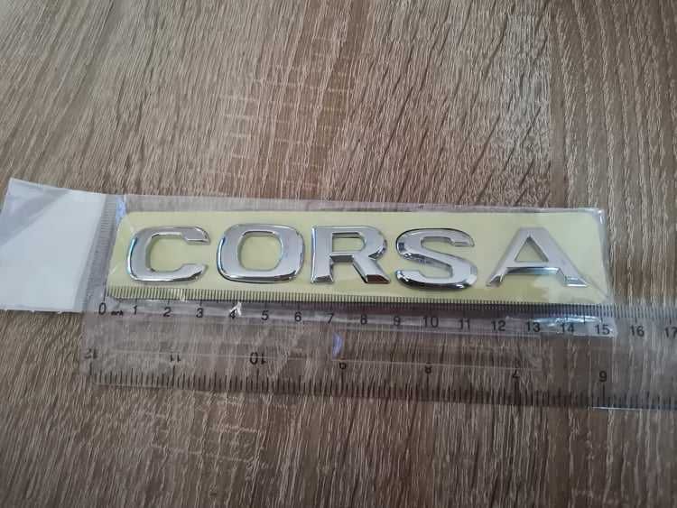 Емблема Надпис лого Опел Корса Opel Corsa