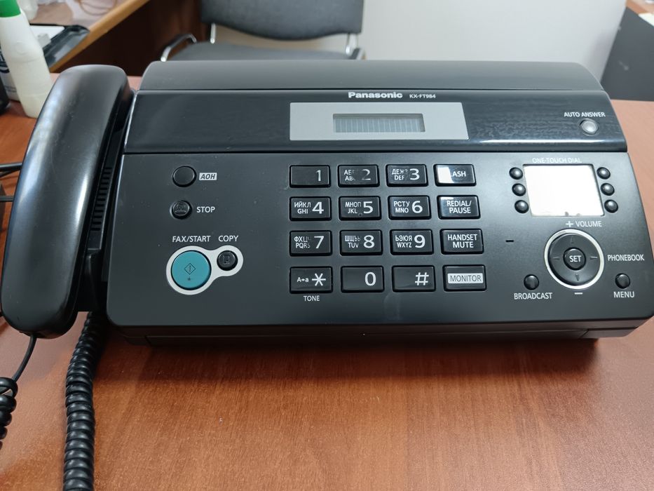 Продам телефон, факсимильный аппарат Panasonic KX-FT984