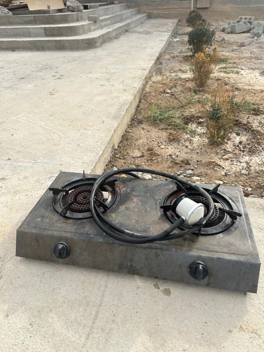 Срочно продам газ плиту и газовый баллон!