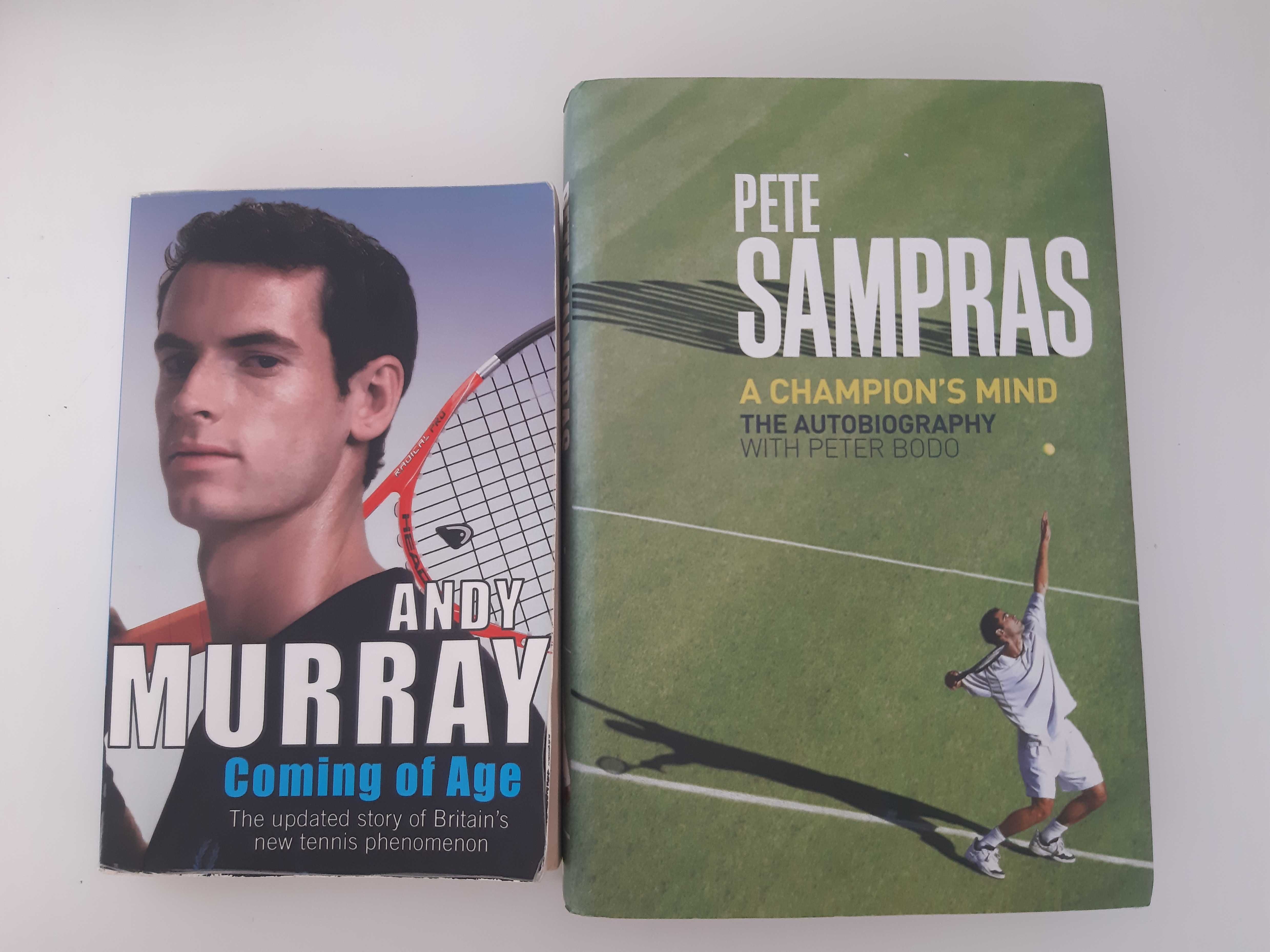 Автобиография на Pete Sampras и Andy Murray на английски