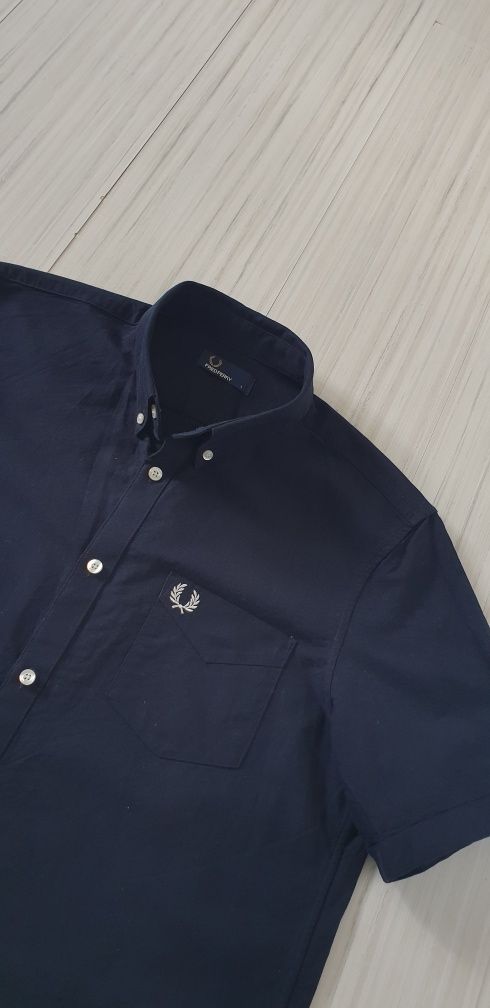Fred Perry Cotton Slim Fit Mens Size L НОВО! ОРИГИНАЛ! Мъжка Риза!