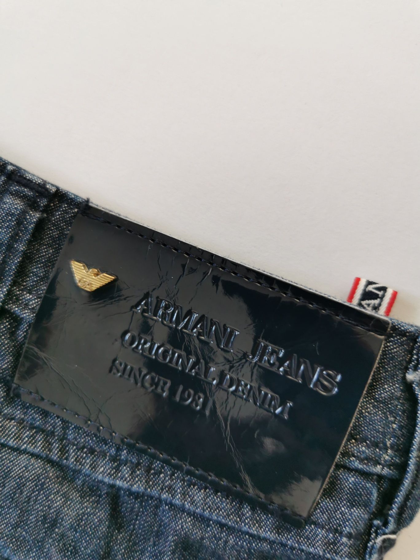 Fusta blugi Armani Jeans made in italy 40 ca noua