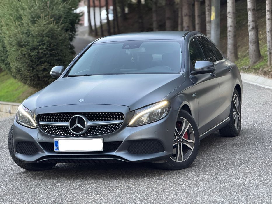 Mercedes C250 2018 204cp Gri mat de fabrica/9 G-tronic/Full led