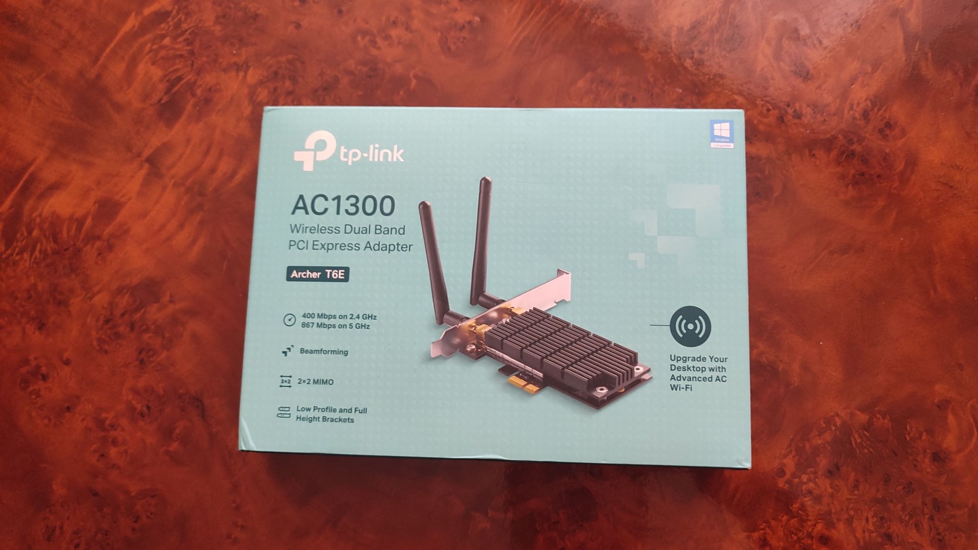 Продается беспроводной двухдиапазонный адаптер PCI Express TP-Link AC1