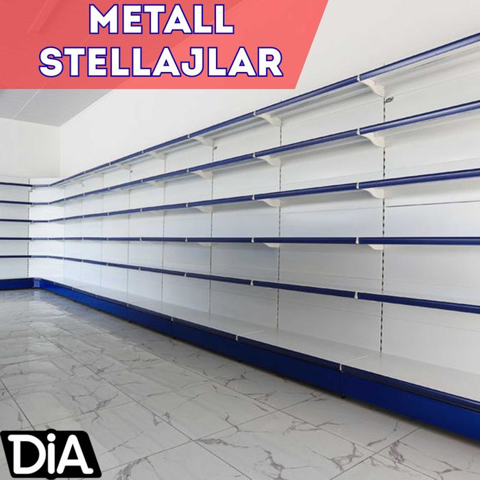 Стеллаж металлический сборный, konstruktiv metall stellajlar