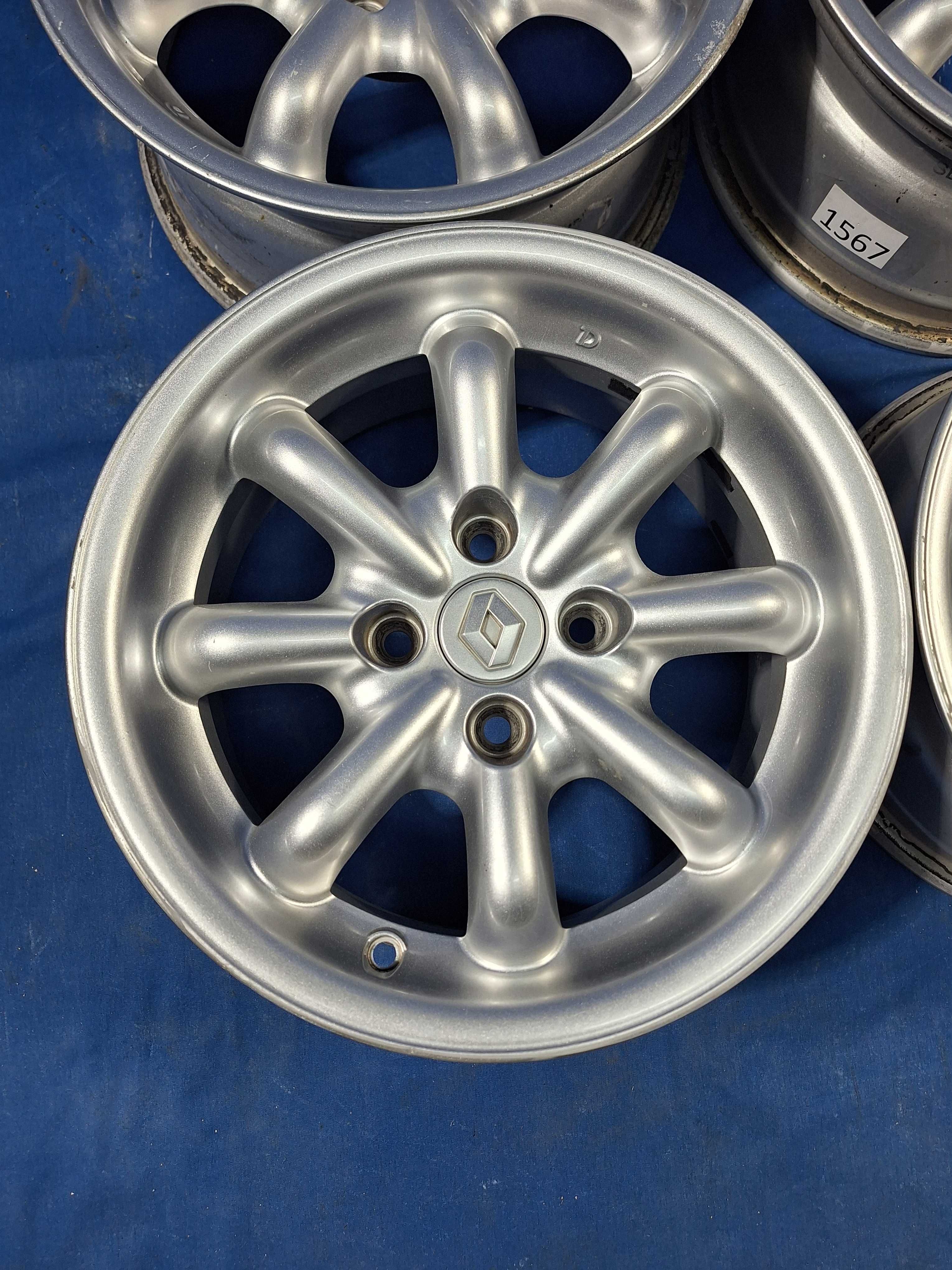 Jante Aliaj 4x100 14'' OEM Renault Twingo Dacia Clio CA NOI 6.5J ET 23