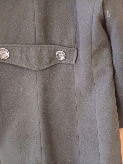 Черно дамско палто