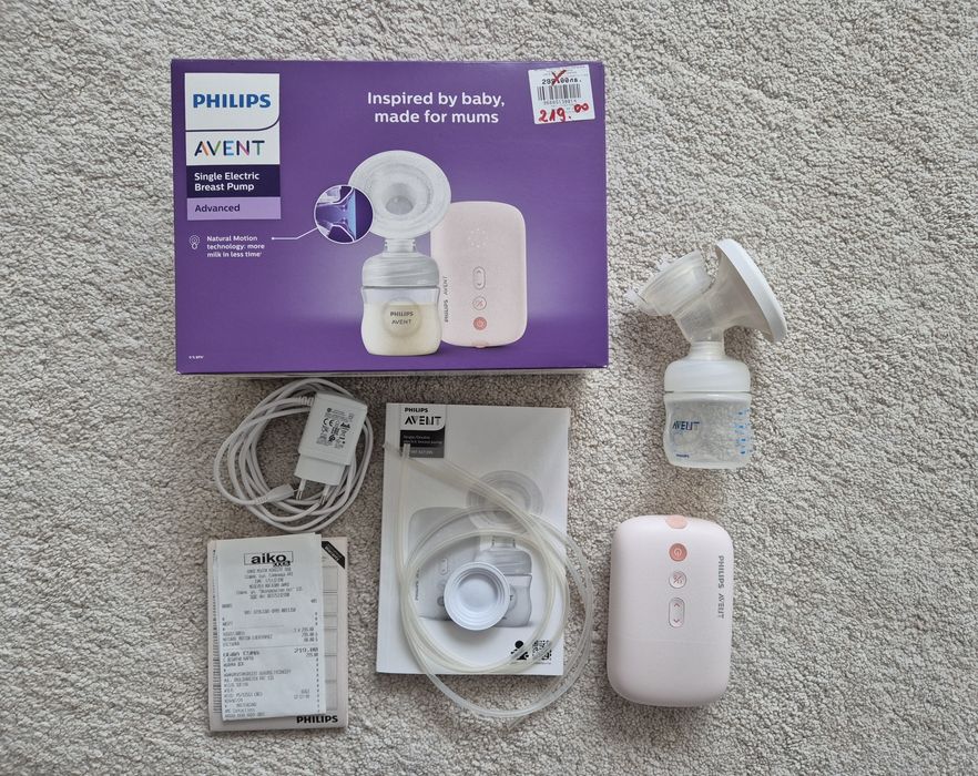 Единична електрическа помпа за кърма Philips Avent SCF395/11