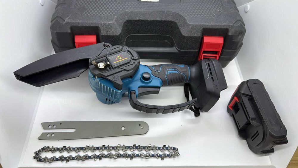 Mini Drujba/Fierăstrău Electric cu 1lant , 1lama, 1 Acumulator