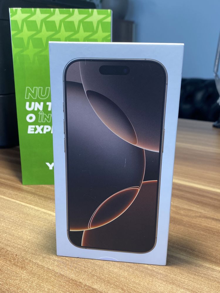iPhone 16 Pro / 256 GB / Garanție 24 luni / Nou Sigilat