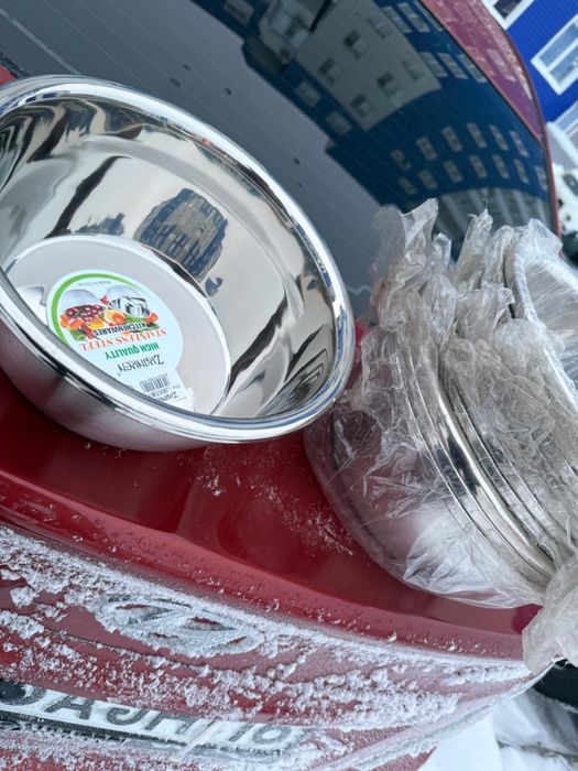 Металические чашки