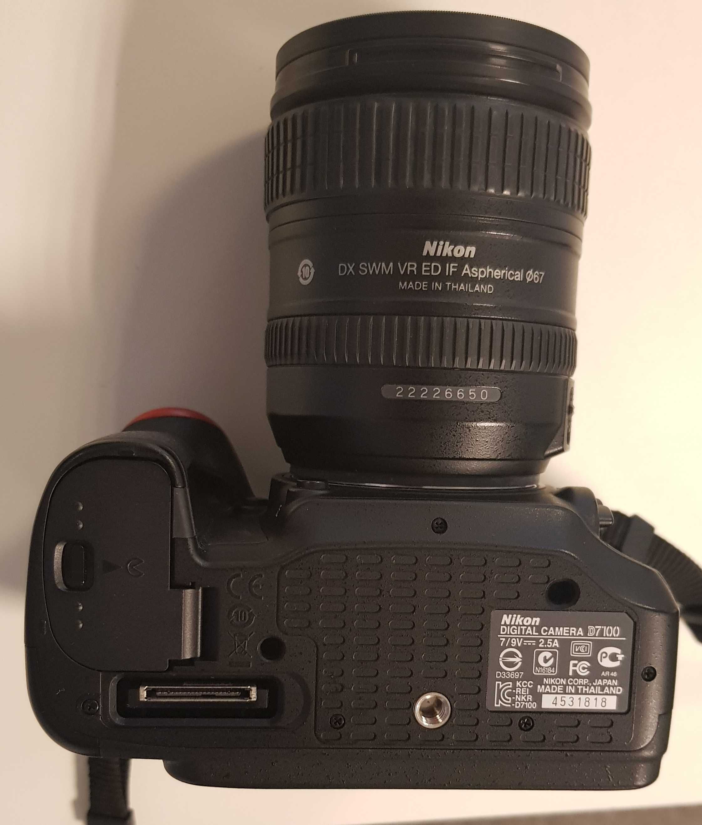 Aparat foto DSLR Nikon D7100 14k cadre