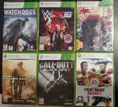 Xbox 360 Call of Duty Watch Dogs W2K16 Dead Island Fight Night 6 игри