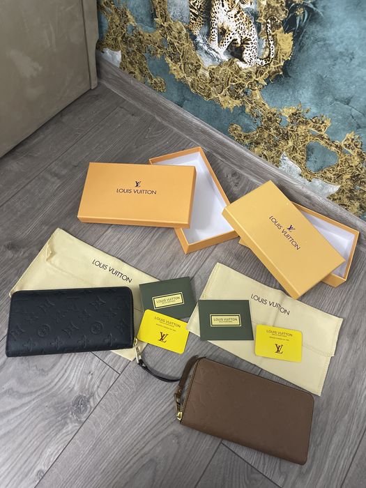 Portofel Louis Vuitton-calitate superioară Poze reale 100% fermoar ins