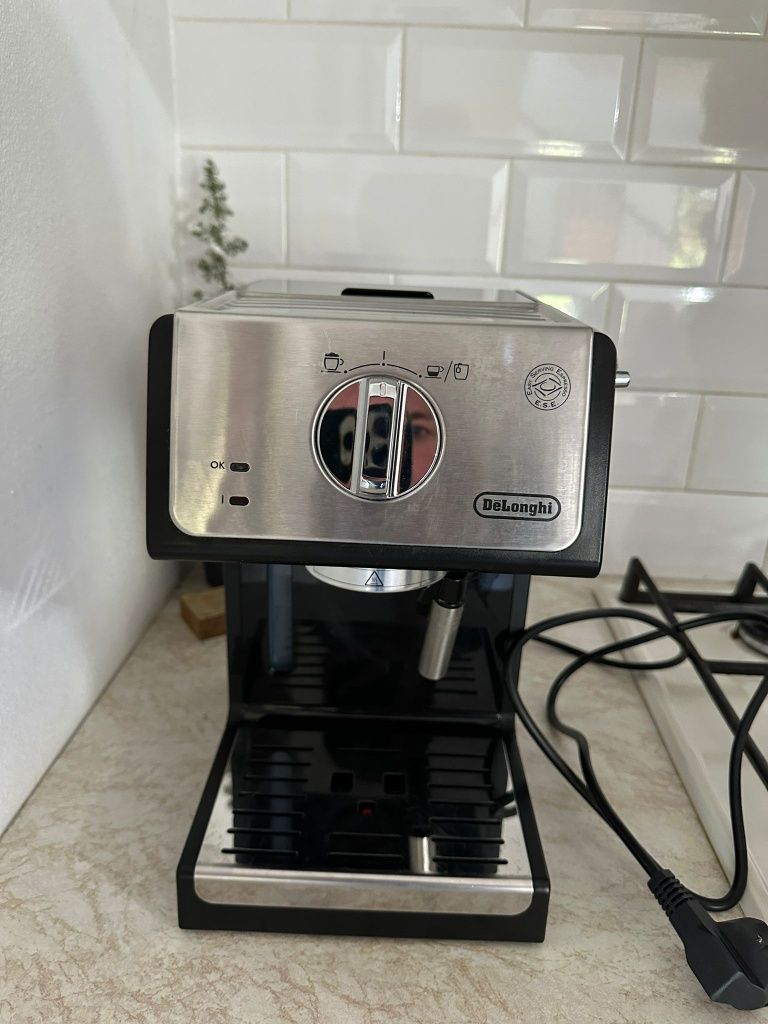 Vând Espressor manual DeLonghi ECP33.21, 1100 W, 1.1 L, 15 bar, Negru