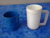 Blue & White, set 2 cani cesti cafea si ceai 250 ml