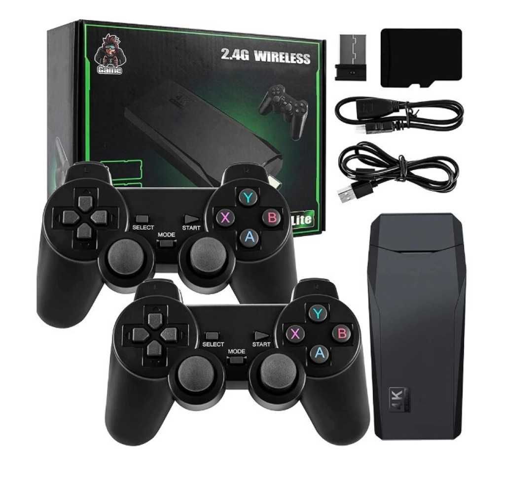 Конзола Retro Zenino, съвместима с 9 емулатора,4K, USB 2,4 GHz, 32 GB.