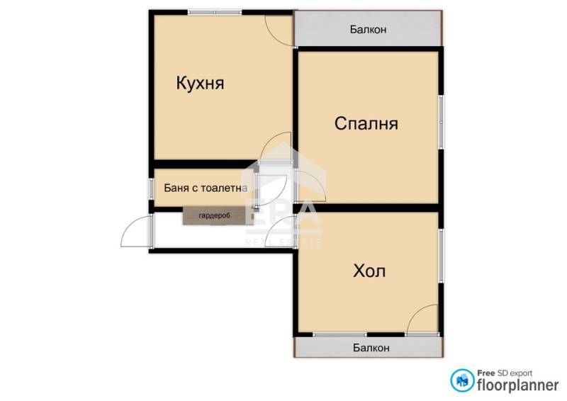 ЕРА Фаворит продава двустаен апартамент в Люлин 10