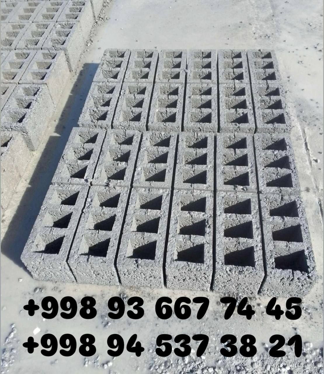 Shlakablok aparatlar arzon narxlarda