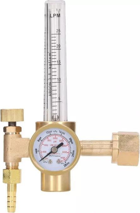 Reductor presiune Argon/CO2 cu rotametru - pentru sudura MIG-MAG/TIG