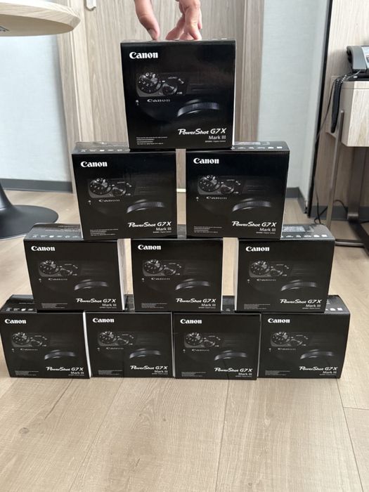 Canon G7 X MARK 3 black наличии