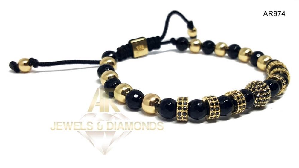 Bratara AUR 14 K model nou ARJEWELS (AR974)