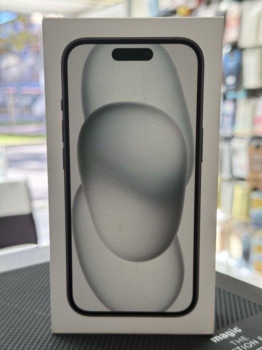 Apple iPhone 15,Black,128GB *ЧистоНов*3г Гаранция*