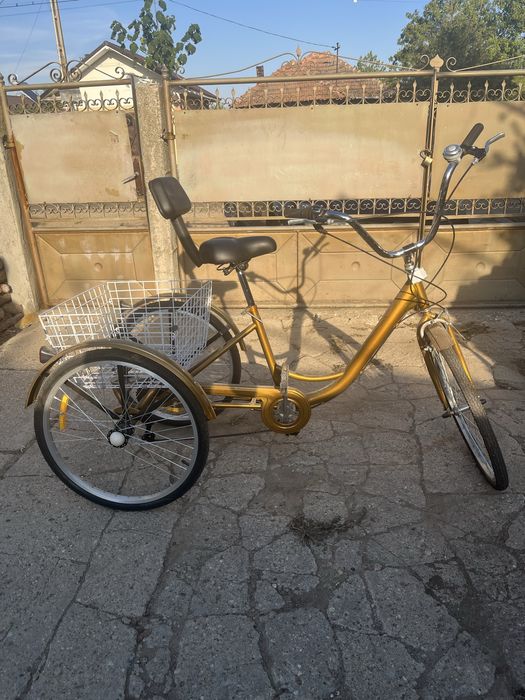 Bicicleta cu trei roti, triciclu