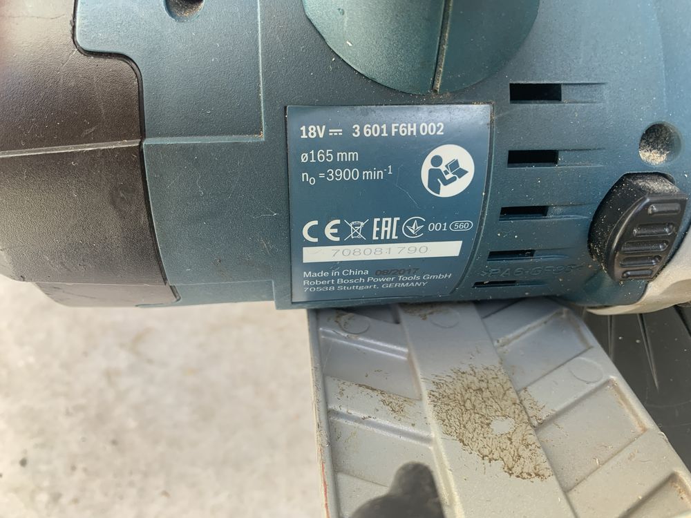 Bosch GKS 18 V- LI/ръчен циркуляр