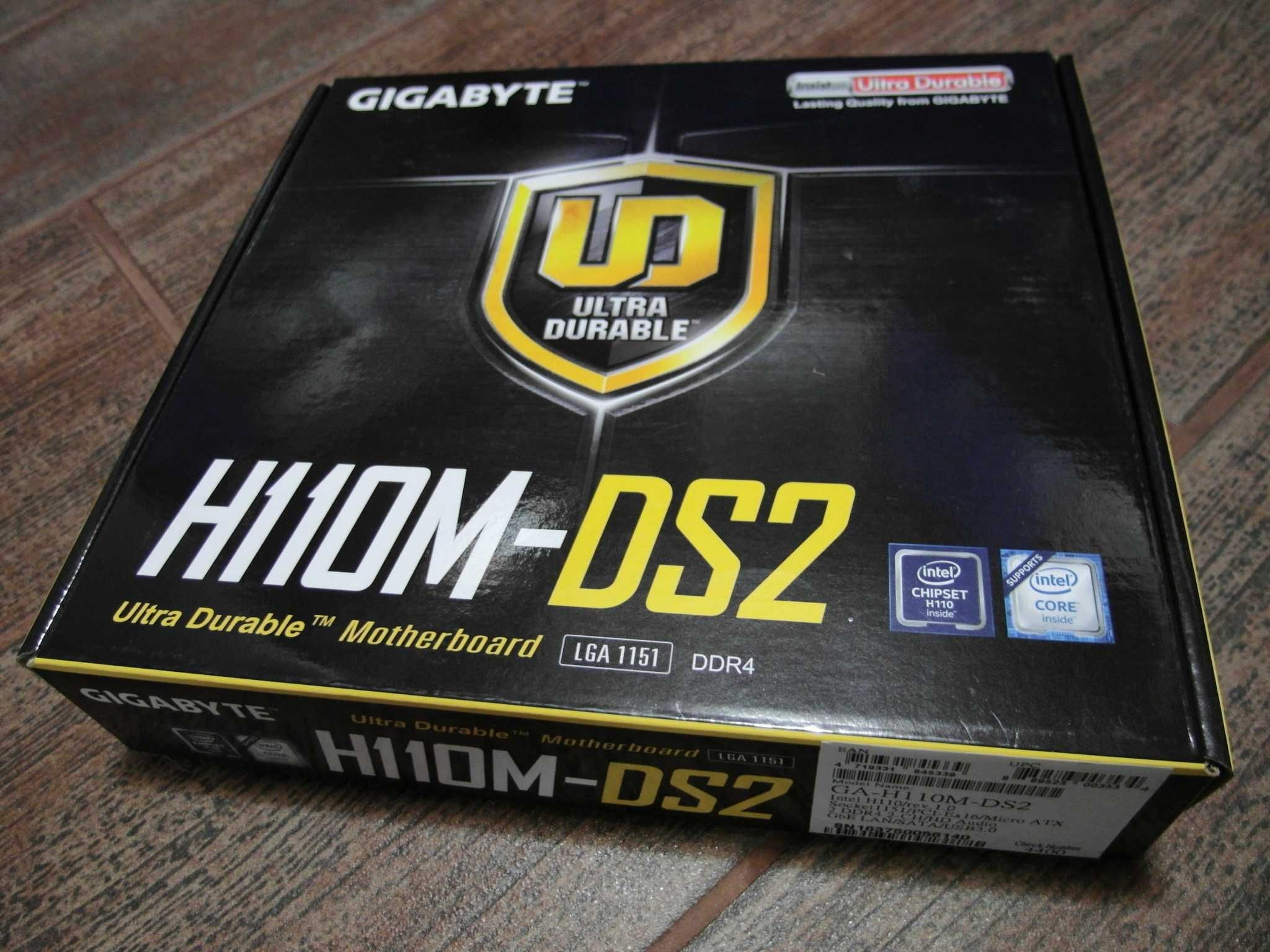 Материнская плата GIGABYTE GA-H110M-DS2