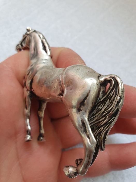 •CAL din argint masiv ştanțat 800•