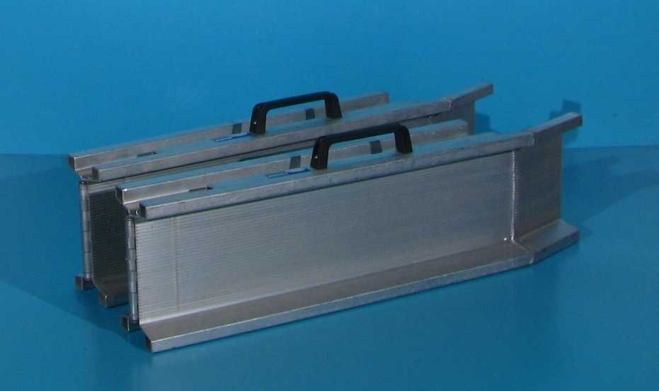 Rampe aluminiu pliabile pentru scaune/carucioare Altec - 202 cm