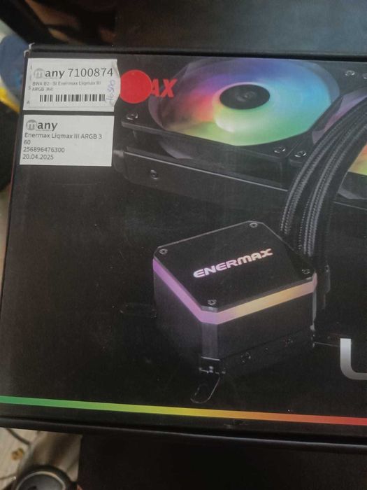 CPU Cooler AIO Enermax Liqmax 3 360 ARGB