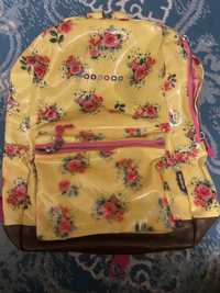 Рюкзак школьный клеенка