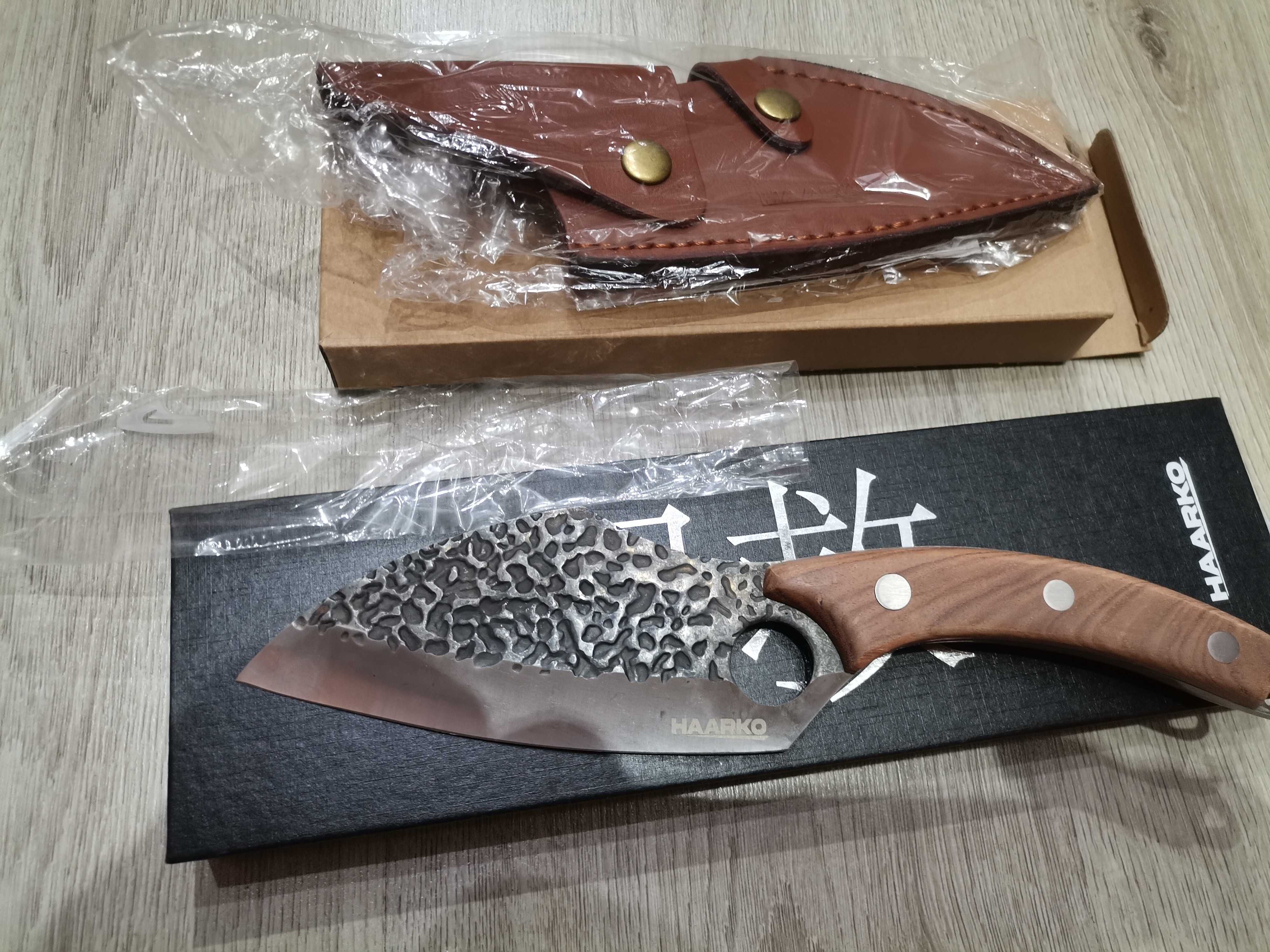 Haarko Kitchen Chef Knife + калъф Ножът на готвача